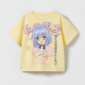 Girls anime tshirt